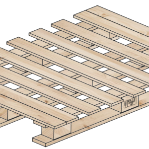 Palet especial con vuelo