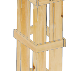 Pilares de madera
