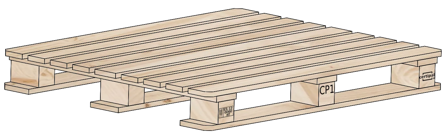 Palet CP1 homologado